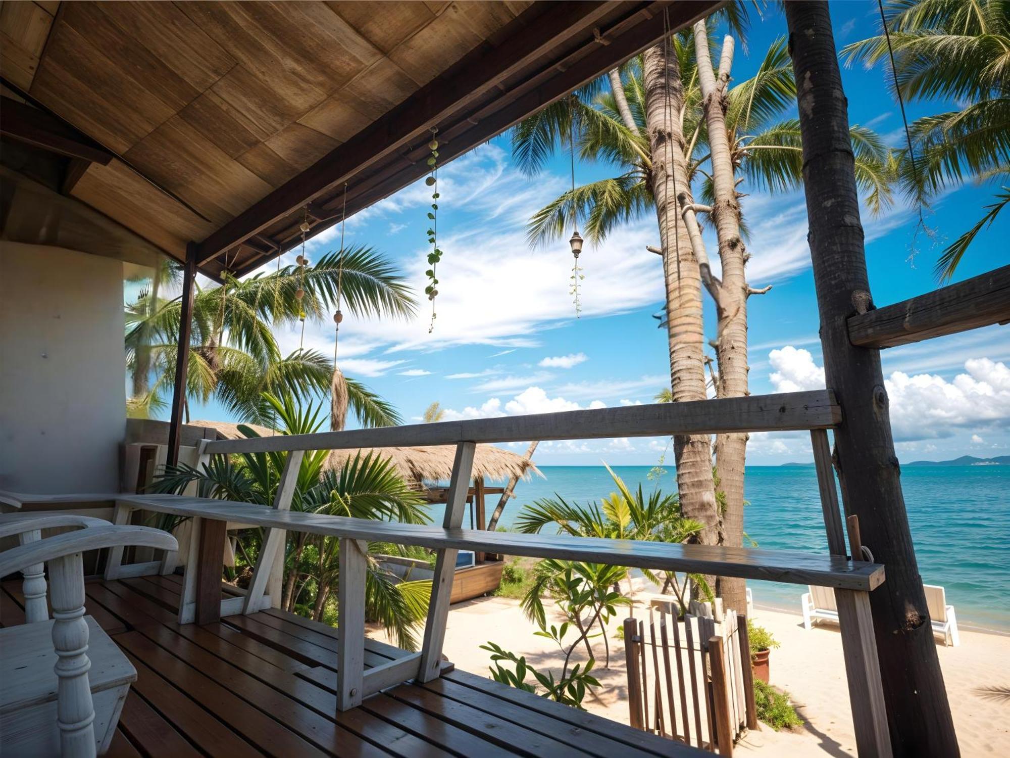 A Little Bungalows By Beach Amphoe Koksamui Екстериор снимка